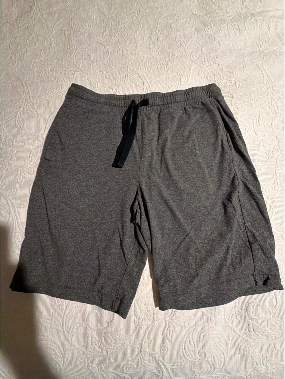 Banana Republic Tall Gray Drawstring Shorts